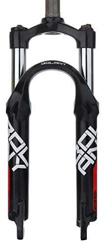 LHHL Mountainbike Federgabel 20 Zoll MTB Federgabel Federweg 100mm Aluminiumlegierung Mountainbike Vordergabeln Manueller Lockout Stoßdämpfer