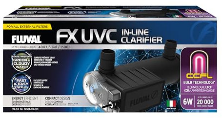 UVC Aquarienklärer für Fluvla FX Filter, 6 W
