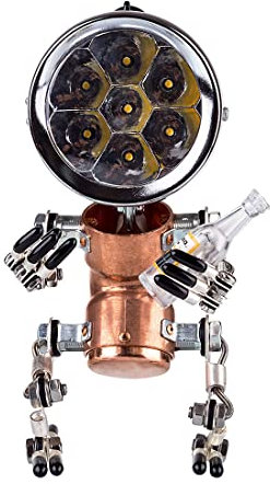 3D Metall Puzzle Modellbausatz Erwachsene, DIY 3D Puzzle Metall Roboter, Metall 3D Puzzle Model Kit Desktop Spielzeug Geschenke