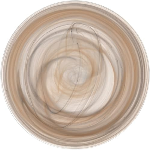 LEONARDO HOME Alabastro Teller, 2er Set, einzigartige Teller aus geschleudertem Alabasterglas, organische Textur, ästhetische Kuchenteller für Desserts, Durchmesser 21 cm, mehrfarbig, 026790