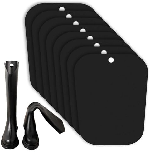 DONGFENGLION Stiefelformer, 8 Stück Stiefelspanner Damen, Kunststoff Stiefelspanner, Hohe Stiefelstützen für Damen und Herren, Formeinsätze für Stiefel, Stiefel Halter und Ständer für Optimalen Halt