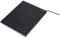 Family OBLIVION 1, Fornello a Induzione portatile in Vetro Nero, Tasti Touch, Display Digitale, 5cm di Spessore, Risparmio Energetico, Assorbimento Massimo 2000W, Blocco Sicurezza Bambini