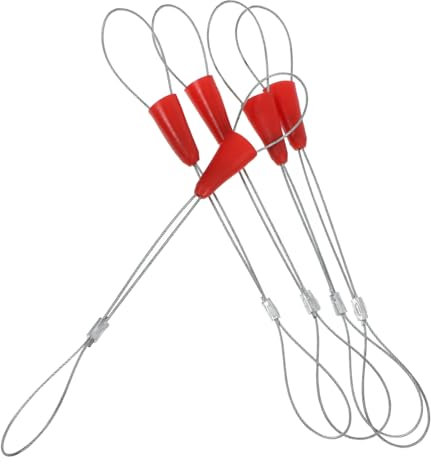 Homoyoyo 5Pièces Extracteur de Câble Électrique Enfile Câble Métallique Outil de Traction pour Électricien Pratique