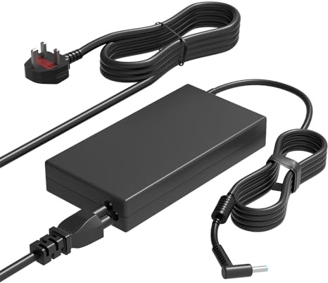SLRIOYS 120W Charger Compatible with HP USB-C Dock G5 Essential/Elite/USB-C/A Universal G2 Dock 5TW10UT 5TW10AA 5TW13AA, Envy 14 15 17 m7 m6 Pavilion 14 15 17 Omen 15-5000 Laptop Adapter
