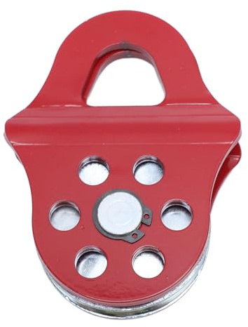 Winch Snatch Block Alloy Steel Heavy Duty Towing Pulley Block for Efficient Work High Load Capacity