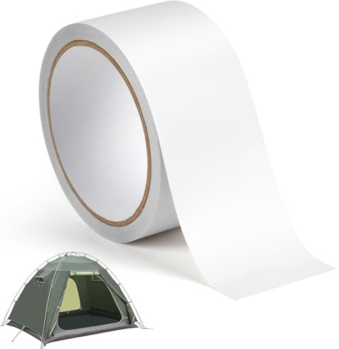 AOOWU Tent Repair Tape, 5cm x 7m Heavy Duty Tape Patch, Invisible Tent Repair Tape, Outdoor Waterproof Repair Tape, Tent Sail Tape, Tear Repair Patch Kit for Boat Covers, Canvas, Canopy