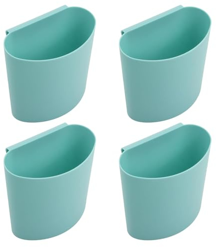 4 Pièces Seau Suspendu, Seau De Rangement pour Crayons, Panier De Rangement pour Chariot, Panier De Rangement Suspendu, Accessoires De Chariot, Utilisé pour Stocker des Stylos, des Cosmétiques