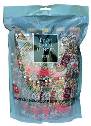 Eyüp Sabri Tuncer Eau Colonial Taschentücher Japanese Kirschblüte 150 Li Doypack Beutel 5X10 Small Size 1 Pack