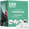 Metene 100 Pack Lens Cleaning Wipes, Pre-Moistened and Individually Wrapped Eyeglass Wipes, Glasses Cleaner for Eyeglasses, Camera Lens, Tablets, Phone, Computer Screen and Other Delicate Surfaces