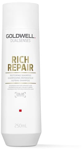 Goldwell Dualsenses Rich Repair Shampoo, professionelle Haarpflege für trockenes & strapaziertes Haar, Salonqualität, 250 ml