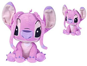 Disney - Lilo & Stitch, Stitch, Rosa Angel, 33 cm, a partir de 0 Meses