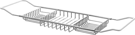 Ciieeo Plateau Organisateur De Rangement Étagère De Douche Polyvalente Panier De Rangement Extensible pour Bains Et Douches