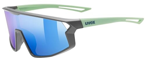 uvex skyrise jr., occhiali sportivi Unisex bambino, grey-green matt, one size