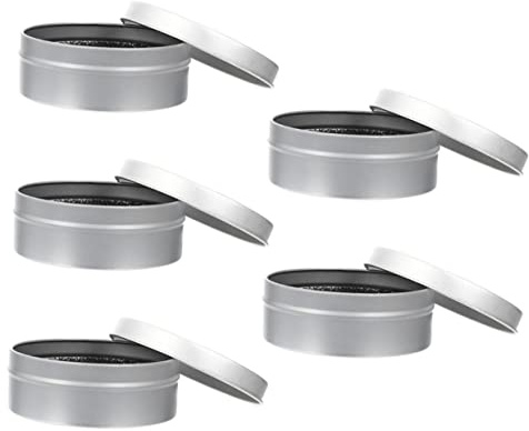 Baluue 5sets Makeup Brush Cleaning Box Sponge for Eye Shadow Foundation Makeup Brush Cleaner and Washer