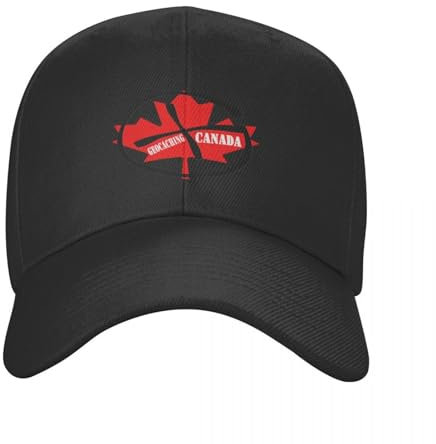 Casquette de Baseball Geocaching Canada Fashion Sun Hat Rave mas Hats Chapeau pour Femmes et Hommes