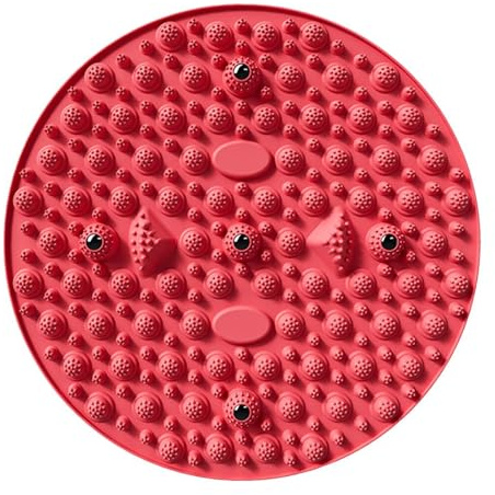 Tapis de massage des pieds, tapis de relaxation des pieds, coussin de réflexologie des pieds ronds, coussin de massage des pieds, tapis d'acupression de massage des pieds, tapis de réflexologie pour