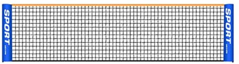 YJFIFRC Badminton Netz Professionelles Badminton-Volleyball-Tennisnetz, Standard-Sporttrainingsnetze, Mesh-Badmintonnetz, tragbares Badmintonnetz for den Garten Federball Netz(6m)
