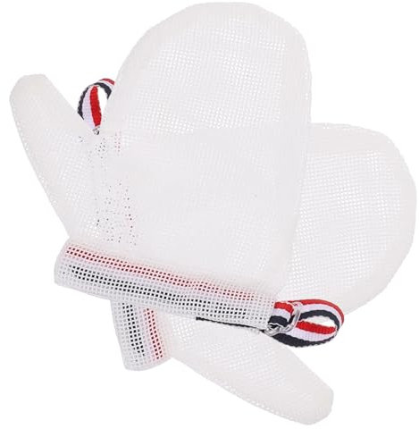 Vaguelly Babyhandschuhe Anti-daumenlutsch-handschuhe Atmungsaktive Neugeborenengriffschutz Schnell Trocknendes Material Für Kleinkinder