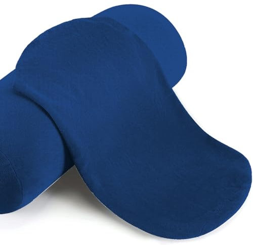 Zylindrisches Nackenrollebezug 15x40/15x50/20x60 - Samt Bezug for Rohrkissen Bequemes Multifunktional (Nacken, Beine, Rücken, Bett, Yoga) Abnehmbar Kissenrolle Rollenkissen(@4,20x100cm/8x39in)