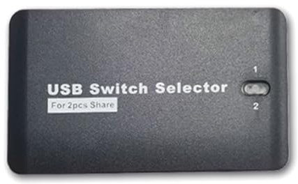 USB KVM Switcher Sharing Device 2 Input 4 Output KVM Switching Box For Keyboard Efficient Fast Data Transfer