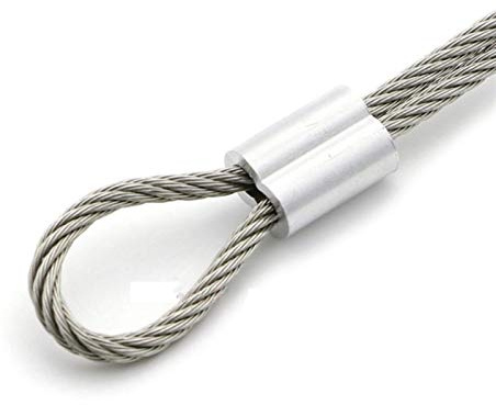 Cable Acero,Cable De Acero 5 Medidor de 0,8 mm 1 mm 1,2 mm 1,5 mm 2 mm Diámetro de alambre de acero desnudo cable de elevación Línea de cable for tender la ropa a prueba de herrumbre del acero inoxida