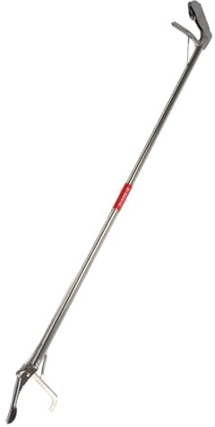 Cosiki Pinza de Serpiente Plegable de Acero Inoxidable, Herramienta Fuerte para Atrapar Reptiles para Manejo de Serpientes, Uso Doméstico de 16,5 Oz