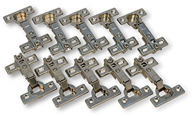 10x Stück FERRARI Topfband Eckanschlag 26mm Scharnier Topfscharniere Federscharnier