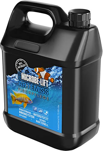 Microbe-Lift Artemiss - 3785 ml - Fördert die Gesundheit und das Immunsystem von Fischen in Allen Aquarienarten mit natürlichen Inhaltsstoffen.