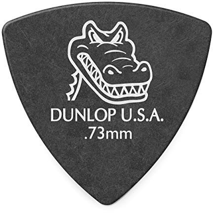 Dunlop Picks - 572P.73 Gator Grip Small Triangle 0.73mm - Pack 6