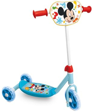 Mondo Toys - MICKEY MOUSE DISNEY MY FIRST SCOOTER Barnsparkcykel 3 hjul för barn från 2 år