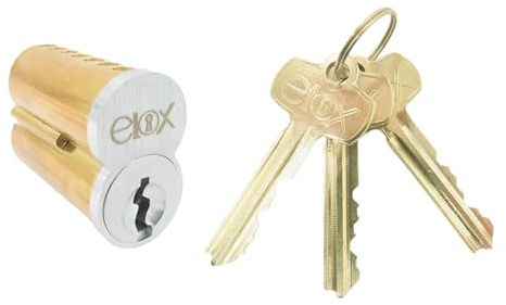 elox SFIC IC Core Cylinder Fits Stanley, Dorma Kaba, Arrows, Best, Falcon Standard, Best A Keyway,7 pins, Without housing, core and Keys only