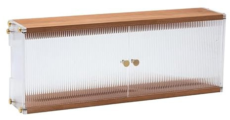 Kabelbox An der Wand montierte WLAN-Router-Aufbewahrungsbox aus massivem Holz, TV-Schrank, Set-Top-Box-Rack, Wandkabel-Steckdosen-Abdeckungsbox Kabelmanagement Box (Color : 1)