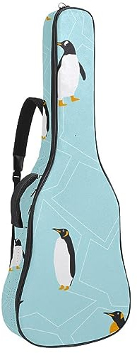 Eslifey Akustikgitarre Tasche Galaxy Bunte Regenbogen Muster Verstellbarer Schultergurt Gitarre Fall Gig Bag 40 41 42 Zoll, Farbe 4, 42.9x16.9x4.7 in