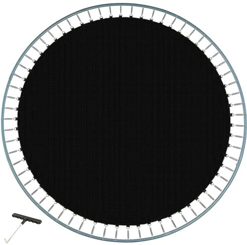Trampolin Sprungtuch Ø 183cm 244cm 305cm 366cm 396cm 427cm 457cm 488cm | 8-Fach vernäht für Trampolin Ersatzteil Sprungtuch für Trampolin Outdoor