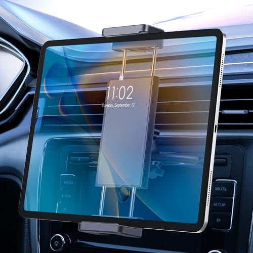 EEEKit Tablet Halterung Auto CD Schlitz, 360° Drehbarer Ständer für Tablets & Handy, KFZ Halter für 4–11 Zoll Geräte, CD Player Schacht Halterung für Navigation & Unterhaltung