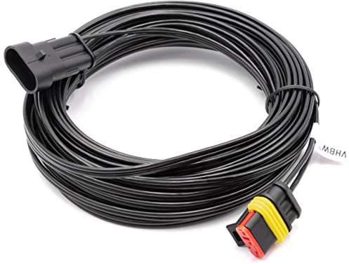 vhbw Niederspannungs-Kabel kompatibel mit Husqvarna 450XH (2019-02), 450X 2016-02, 450X (2020) Mähroboter - Transformator Kabel, 10 m