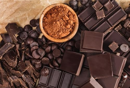 The Ultimate - Cesta de chocolate de lujo en caja a mano, 31 barras de tamaño completo, caja de regalo de deliciosa colección incluida bolsa extra de gelatina