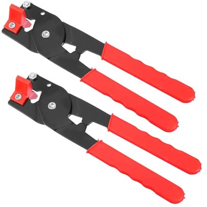 Housoutil Pinza Tonda Manuale Per 2 Pezzi Di Piastrelle A Mosaico Set Di Utensili Per Il Taglio Delle Piastrelle Tagliapiastrelle Per Mosaico