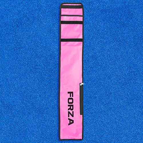 FORZA Hockey Stick Bags | Easily Transport Sticks & Kits | Multiple Size & Colour Options (Standard Bag (1x Stick), Pink)