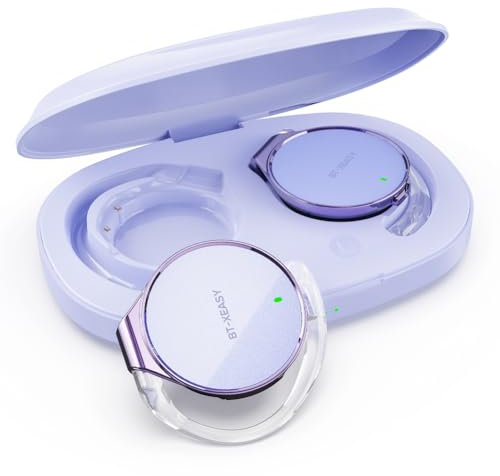 Auriculares On-Ear Bluetooth 5.4 | Auriculares Abiertos Inalámbricos con Supresión de Ruido ANC+ENC | Diseño en Forma de Gota de Agua | 4 Micrófonos Integrados | Clip Deportivo y Gancho Ergonómico