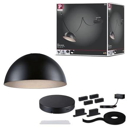 Paulmann 94633 ULine Gurt Bol Starterset 5m 12W Schwarz
