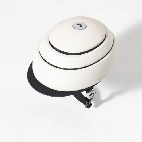 CLOSCA. Casco Plegable de Bicicleta. Casco de Bicicleta para Adulto con Visera. Casco Certificado de Bici y Patinete eléctrico. para Mujer y para Hombre.