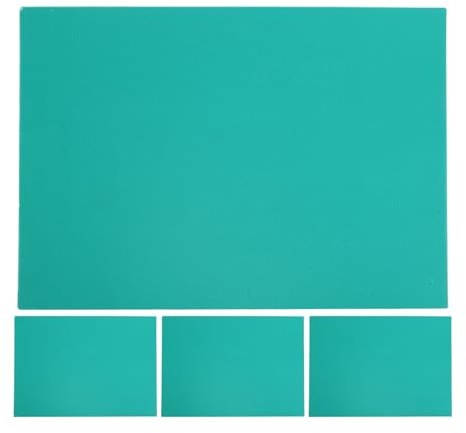 Didiseaon Set 4 Blocchi di Linoleum Morbido A4 21X30 CM per Intaglio e Stampa Materiali Artigianali per Timbri Strumenti per Stampa Creativa e Adulti Forniture Portatili per Progetti Fai