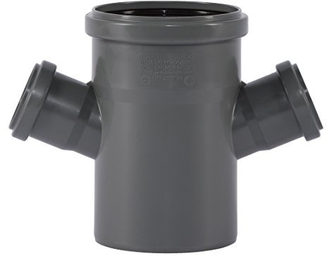 Ostendorf HTsafe Doppelabzweig DN 110/50/50 mm 67 Grad HT-Rohr