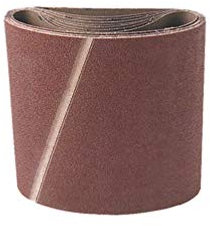 Leman - Lot de 10 bandes toile pour parquet corindon L. 200 x H. 551 mm Gr. 36-200.550.036 - Leman