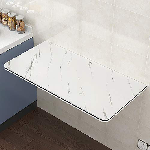 Modern Und Minimalistisch Faltbarer Wandtisch,multifunktional Wand-Esstisch,Platzsparender Schwebender Wandklapptisch,mit Belastbarkeit Max 60kg,für Küche,Wohnzimmer,Schlafzimmer