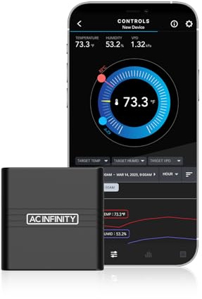 AC Infinity Intelligentes Mini-Hygrometer A2
