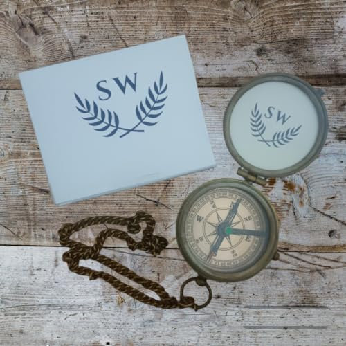 Bussola, bussola con meridiana di lavoro con incisione personalizzata, regalo di pensionamento, festa del papà, festa della mamma, San Valentino, regalo di compleanno