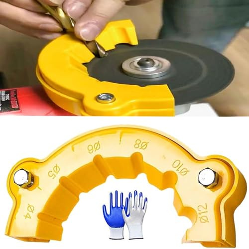 2025 New Drill Bit Sharpener, Drill Bit Grinding Attachment, Drill Sharpener, Old Drill Bit Grinder, Multi-specification Drill Bit Grinding, Giant Blade Angle Grinder for Grinding Drill Bits(1PCS)