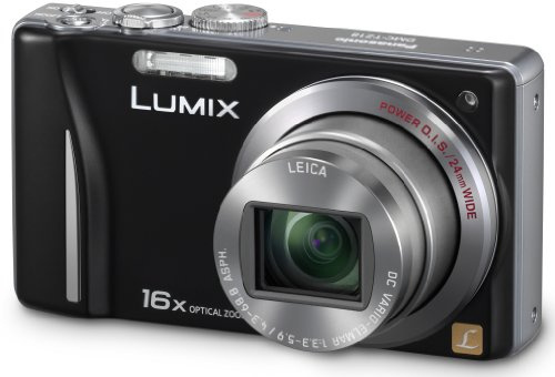 Panasonic Lumix DMC-TZ18EG-K Digital Camera 14 Megapixels 16x Optical Zoom 7.5 cm (3 Inch) Display Image Stabilised Black (Renewed)